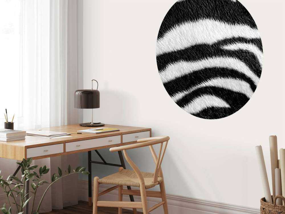 Nærbillede zebra frakke