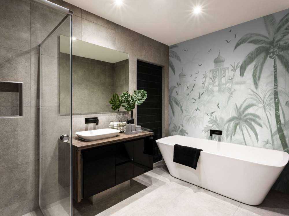 Orientalsk Have ved Daggry, grøn