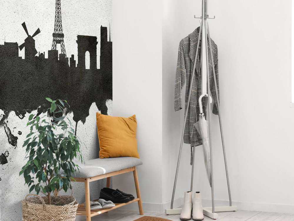 Akvarel skyline, Paris