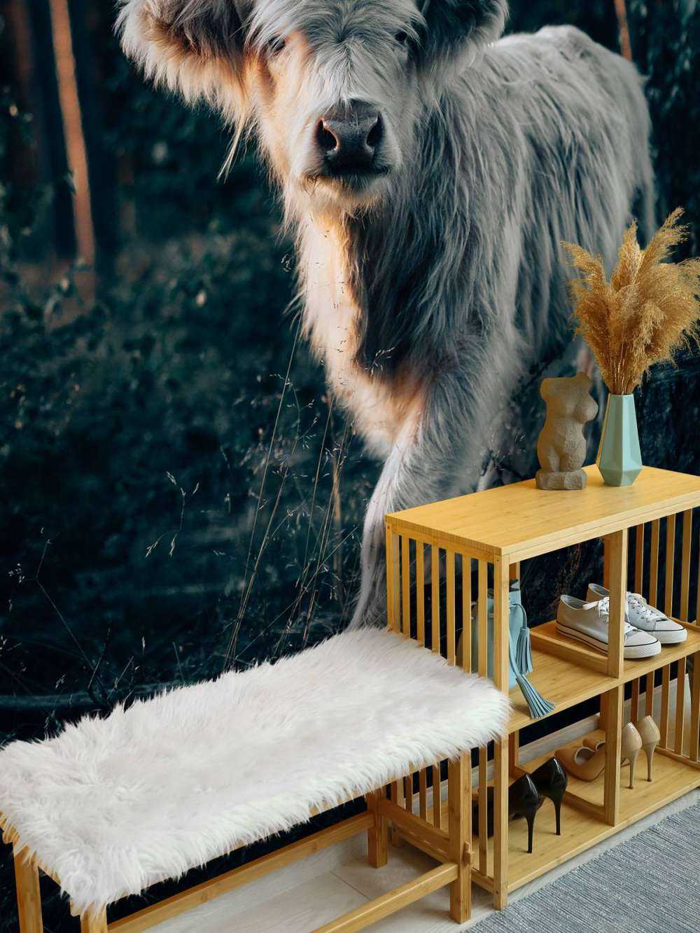 Skotsk highlander-unge