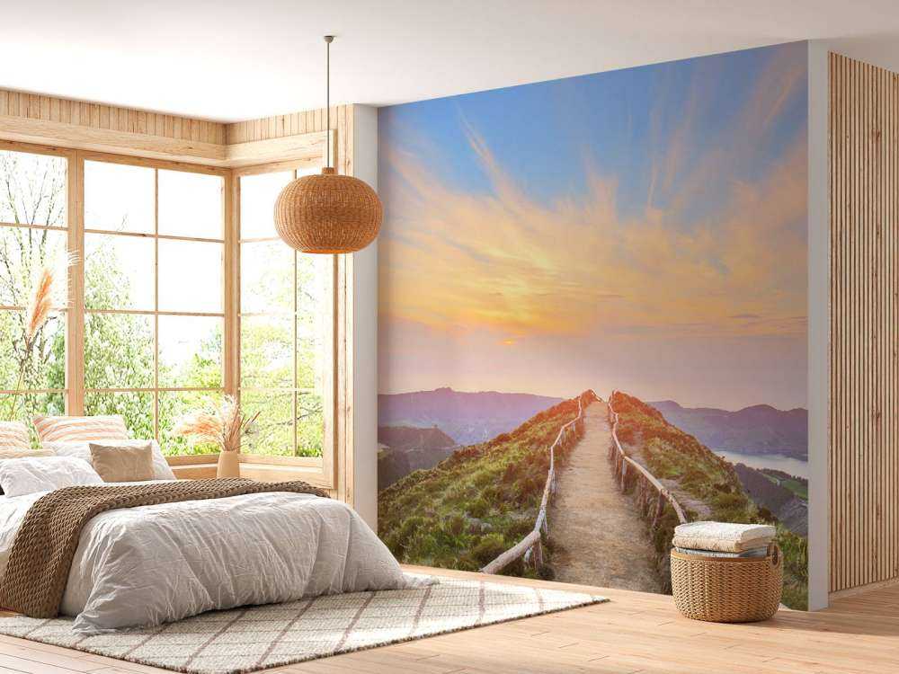 vakret fjellkjede i Portugal