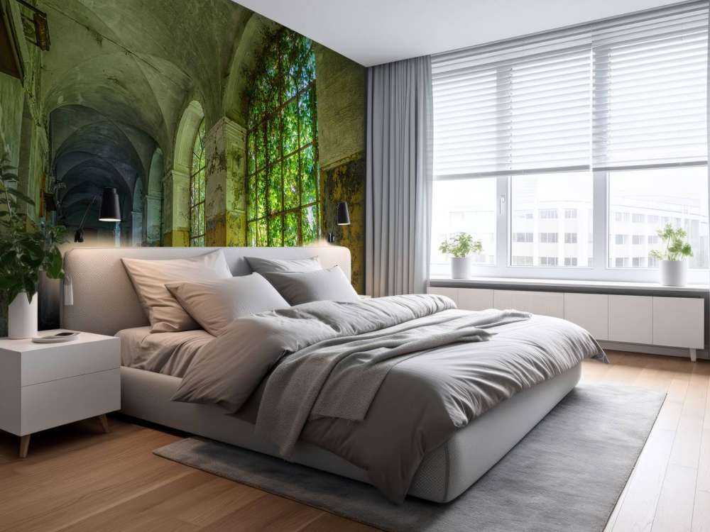 Gammel forlatt bygning