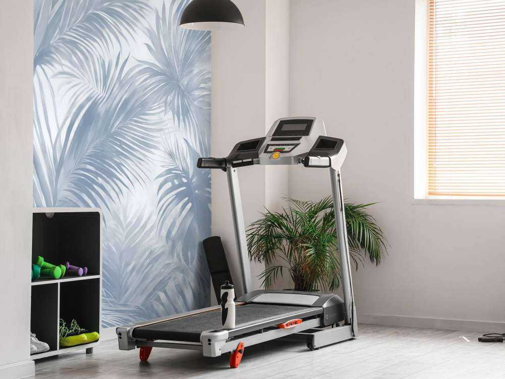 Palm Extravaganza Blå