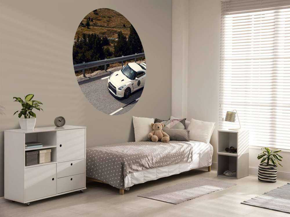 Nissan GT-R på fjellvei