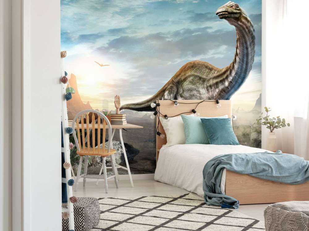 Apatosaurus i fjellet