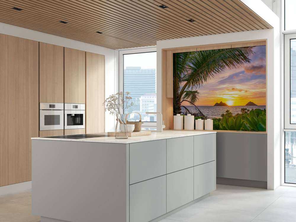 Soloppgang på Lanikai Beach