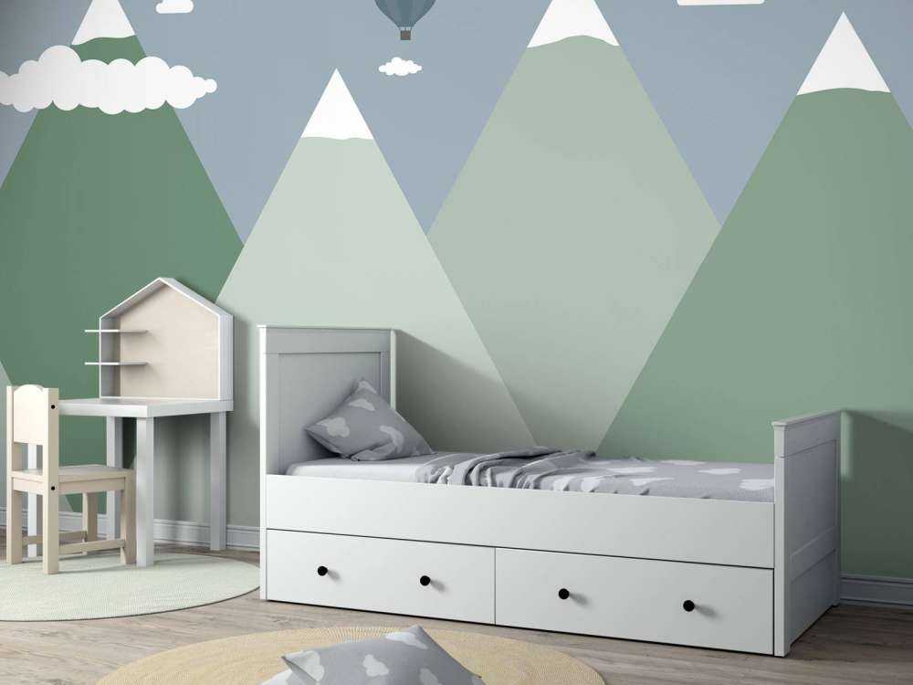 Fjellandskapp med luftballonger