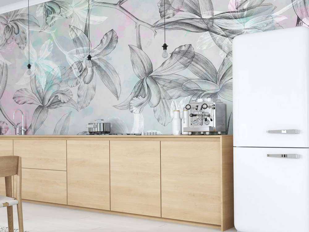 Orkidé Drømmelandskap 2-farget Grønn