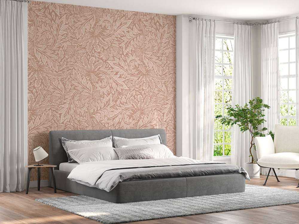 Morris Florals & Leaves - beige