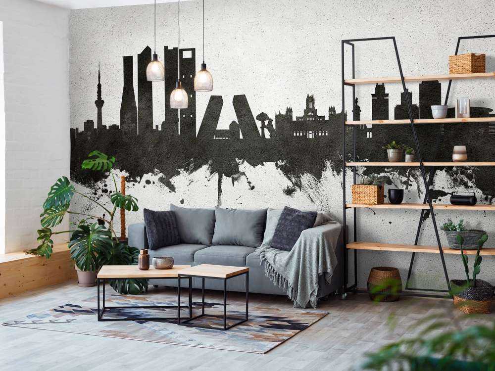 Akvarell silhuett, Madrid