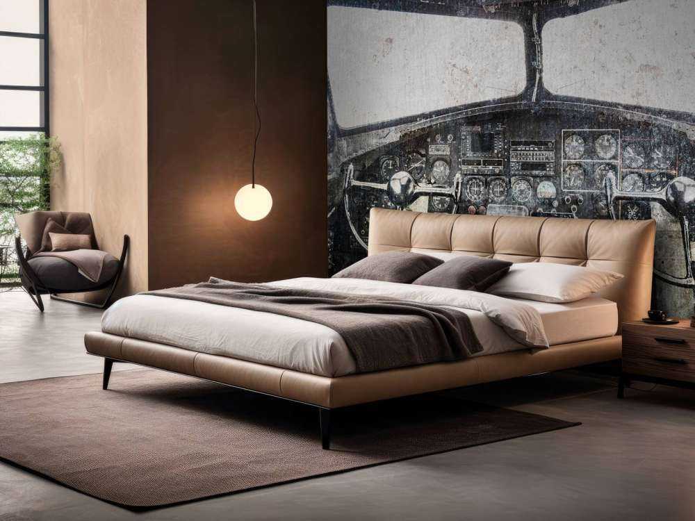 Vintage flygplans cockpit