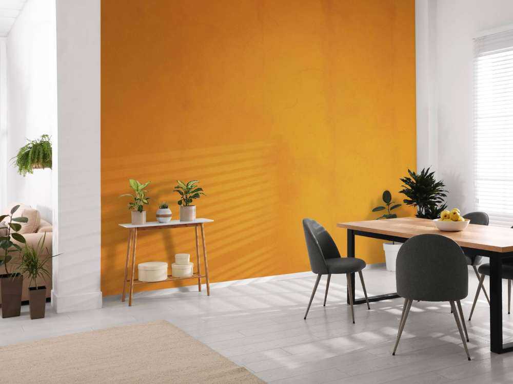 Kunglig orange betong