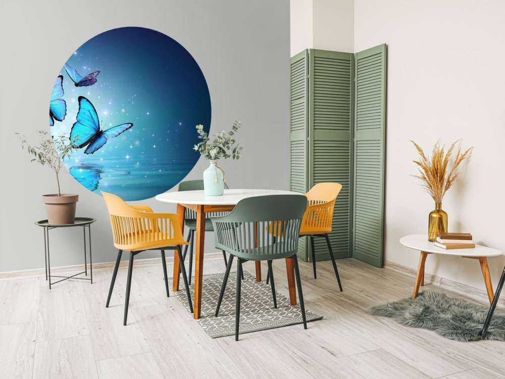 Fefjärilar på vatten