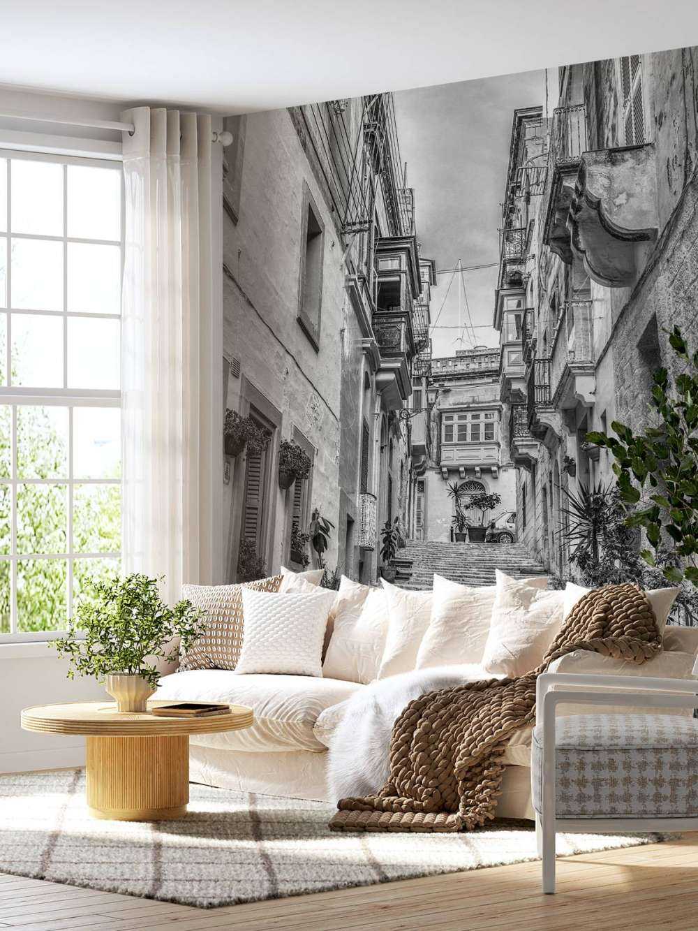 Smal trappa på Malta