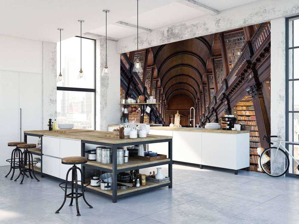 Klassisk boksal med valv