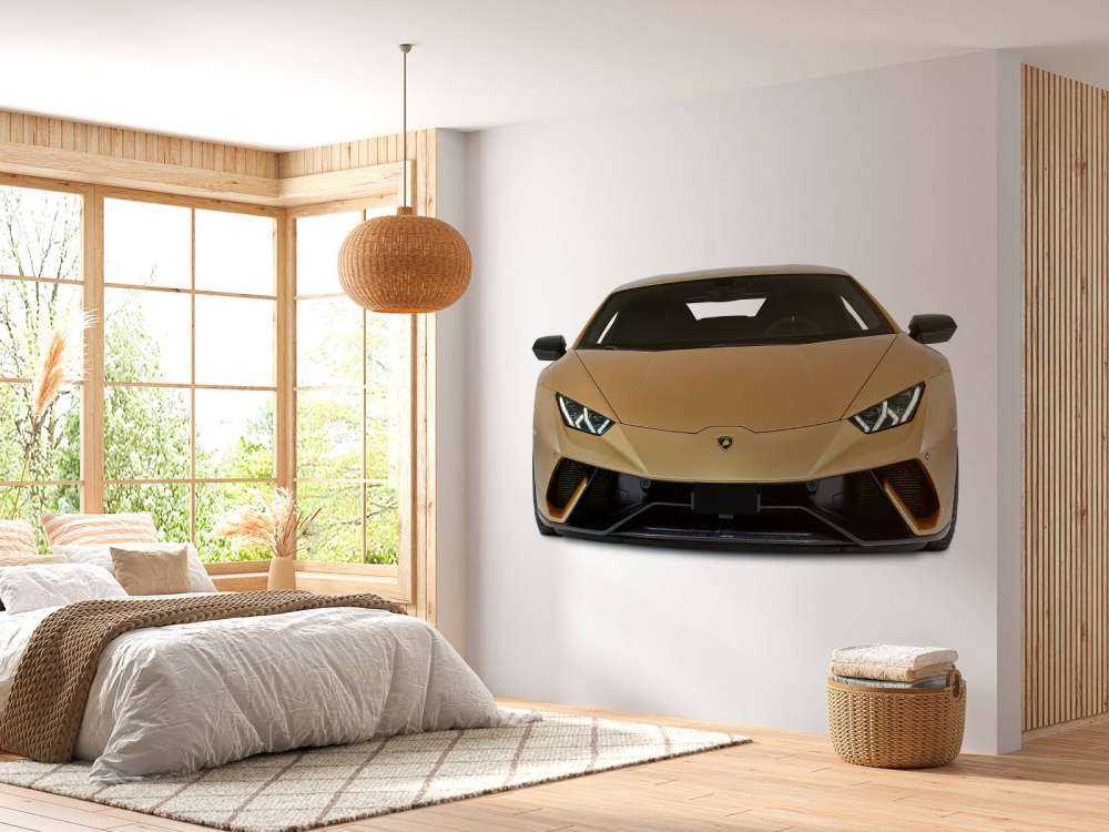 Lamborghini Huracán - Framsida, vit