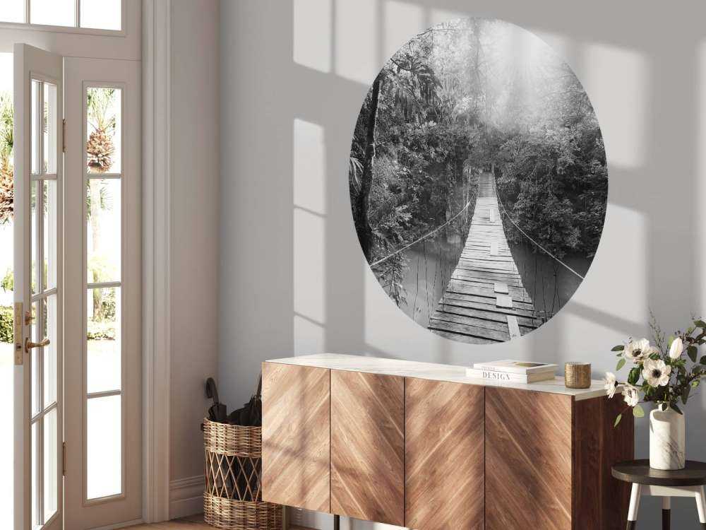 Hängbro svart och vit