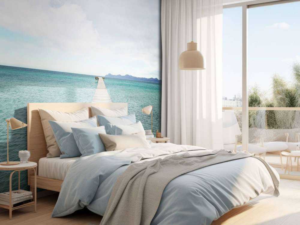 Lång byggnadsställning