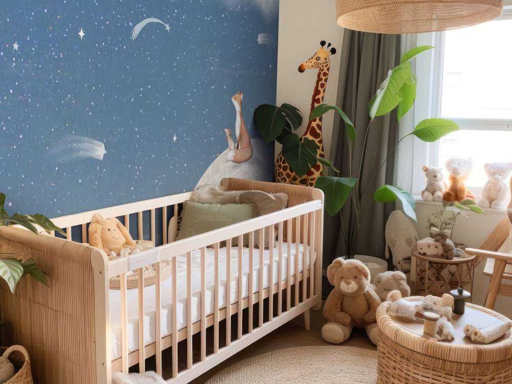 Fox on the Moon - Blue