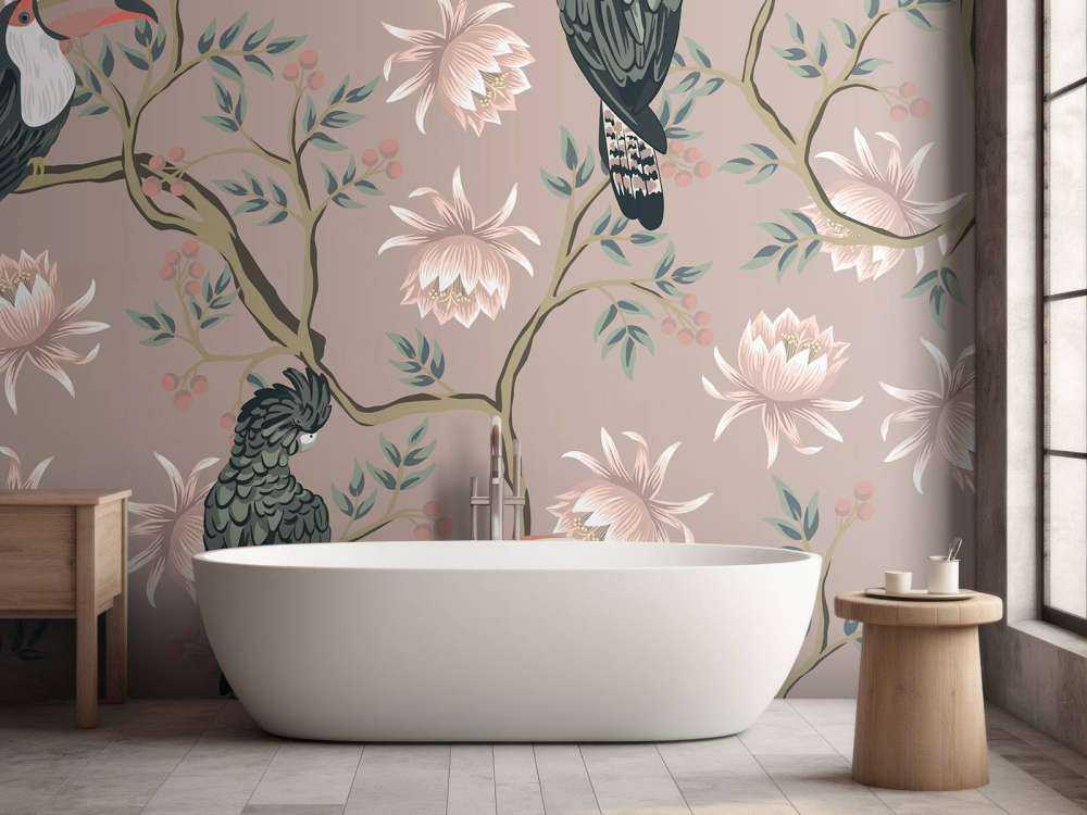 Dans med tukanblommor