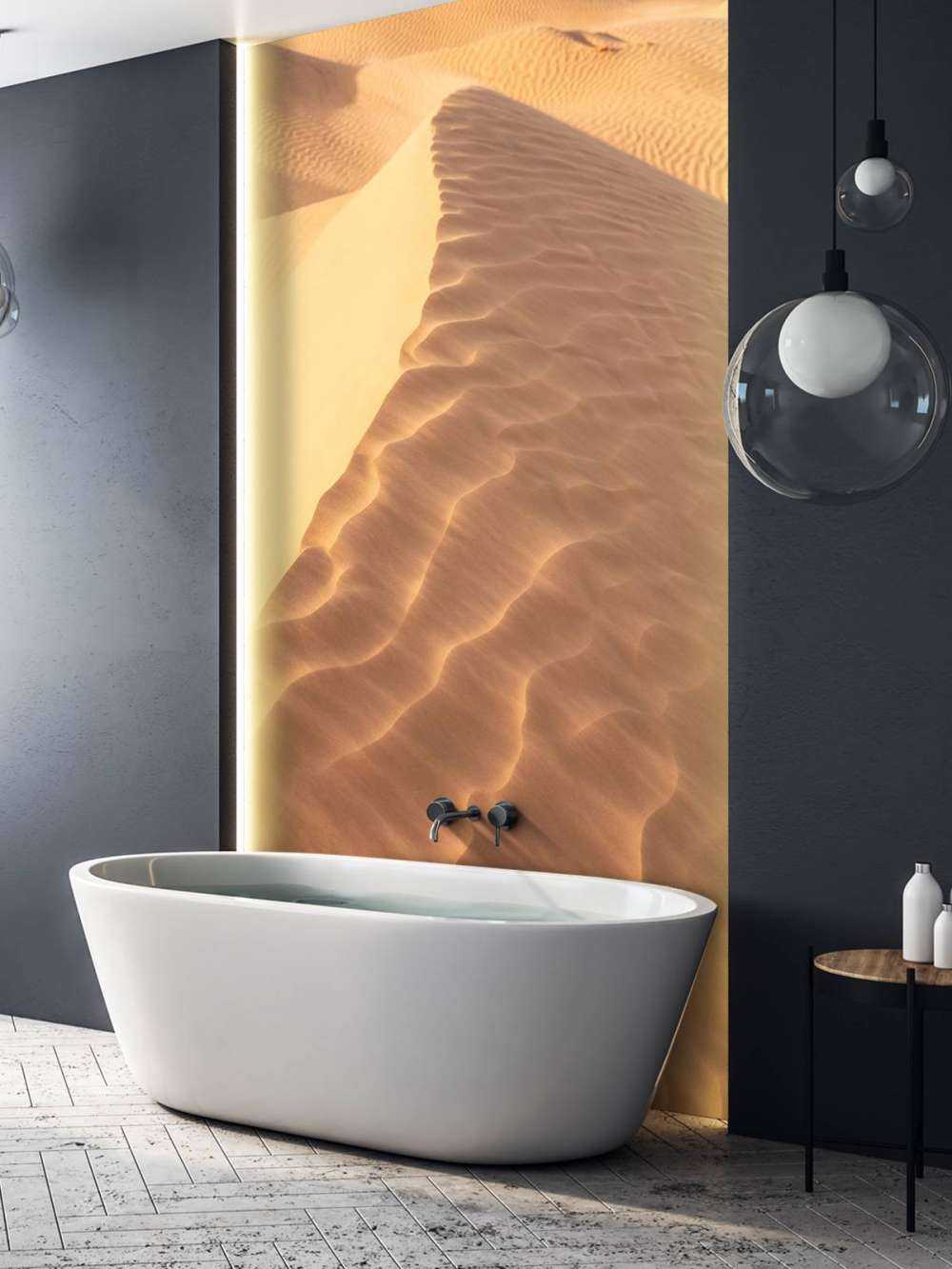 Sanddyner från ovan