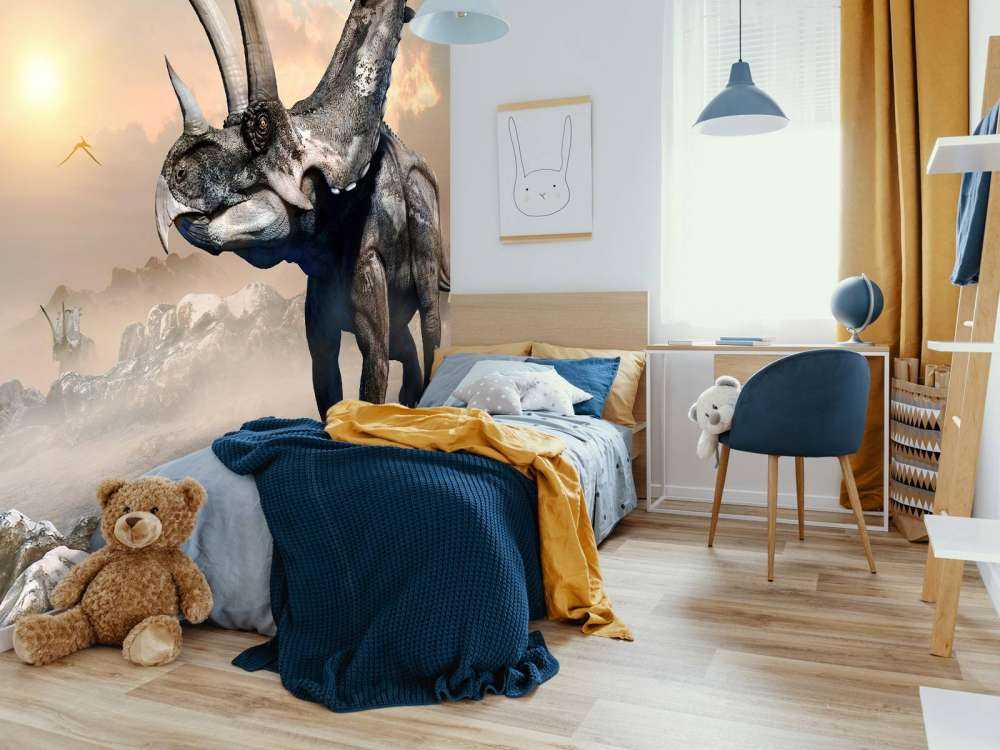 Dinosaurier i morgondimman