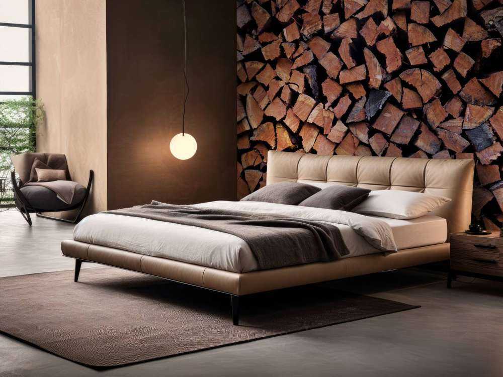 Flækket og stablet træ