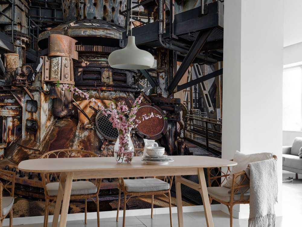 Rusten gammel fabrik