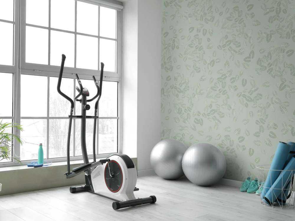 Små blade på grågrøn