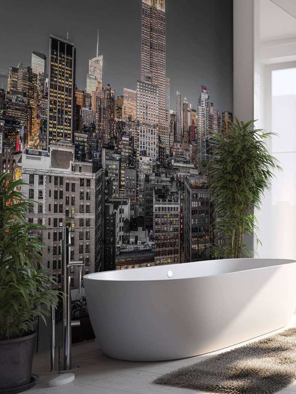 Empire State Building om aftenen