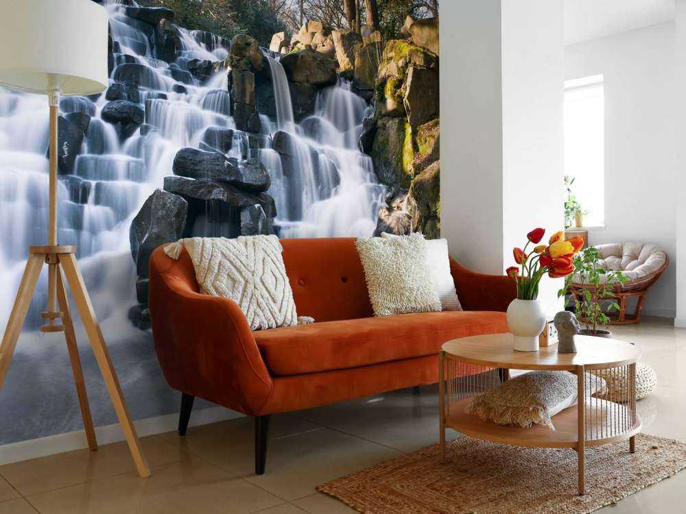 Vandfald om vinteren