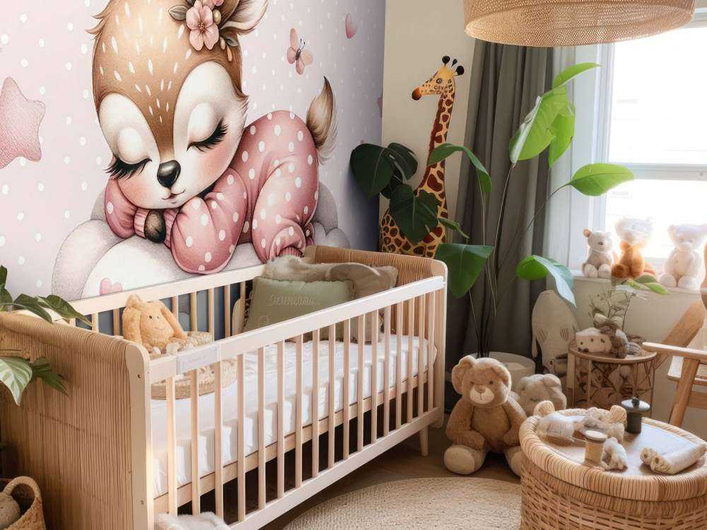 Sovende hjort på en sky