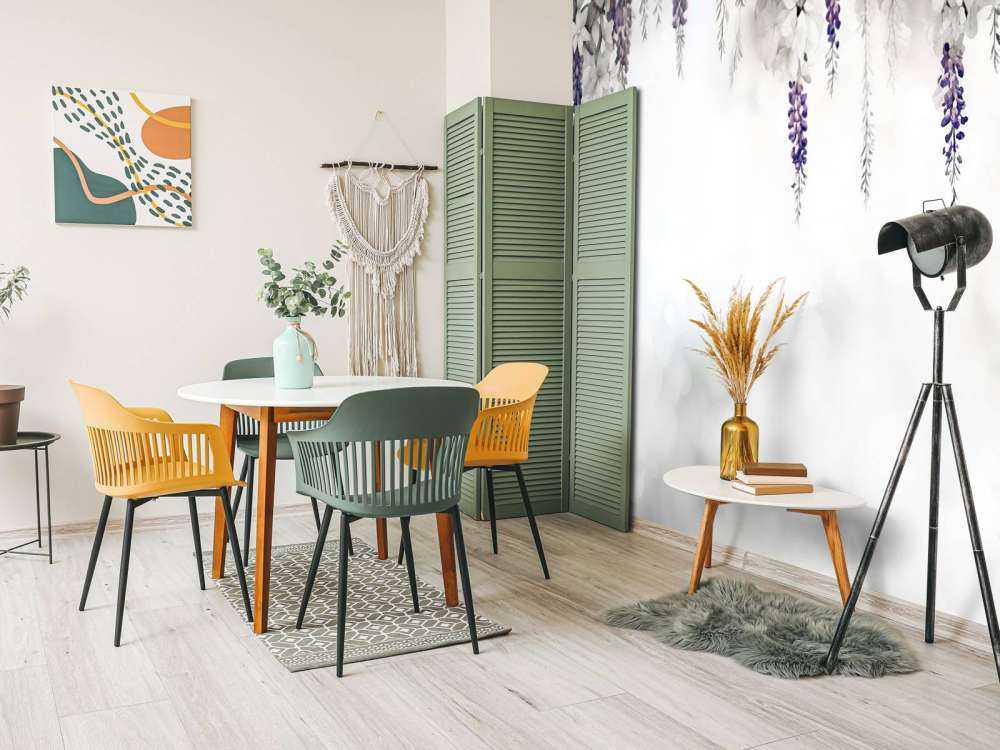 Blid Vistaria Have Grå