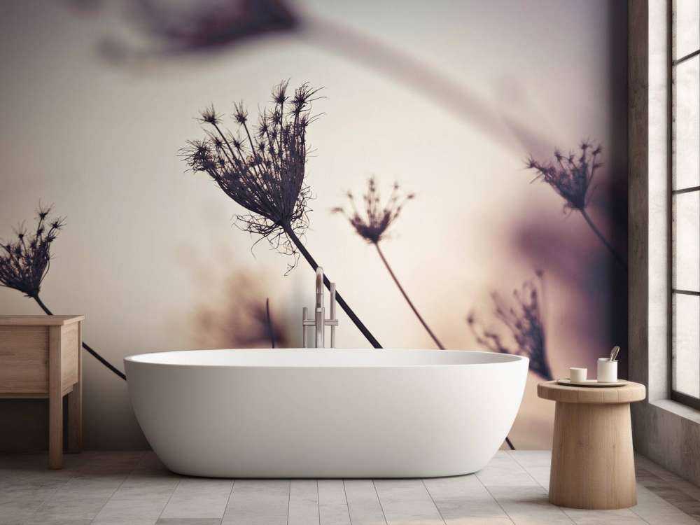 Silhuetter af planter