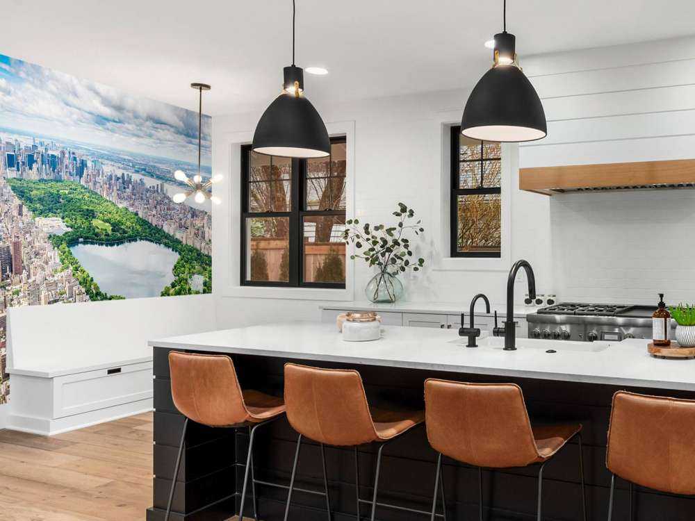 Skyline med Central Park