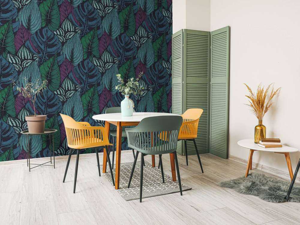 Tropisk bladmønster