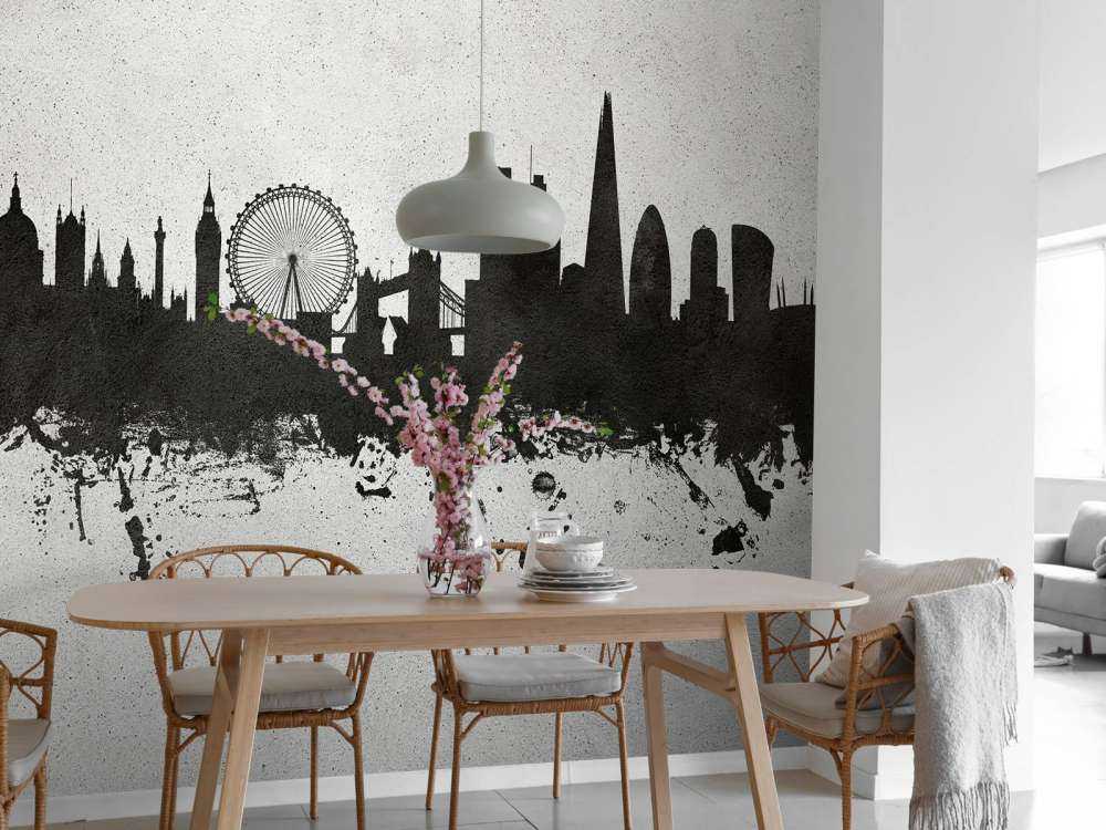 Akvarel skyline, London