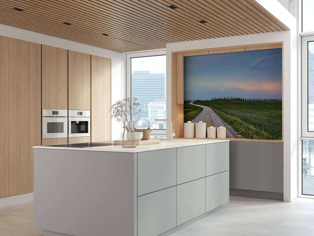 Vej gennem italiensk landskab