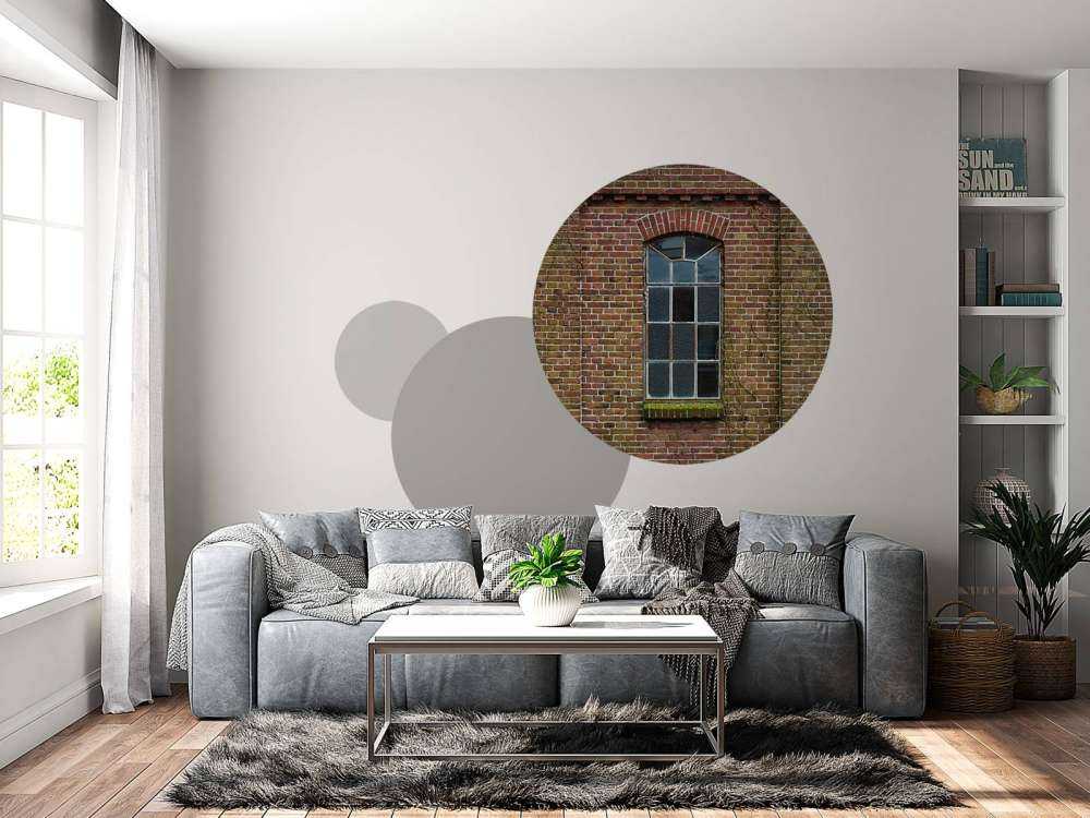 Vindu i gammel bygning