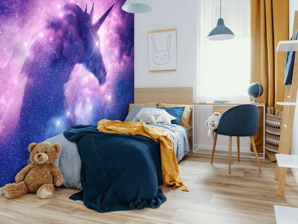 enhjørning silhuett