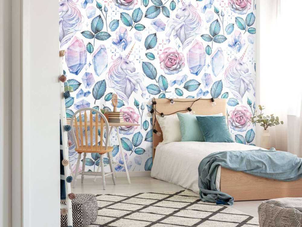 akvarell enhjørning