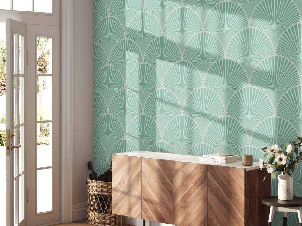 Japanske blomster mønster