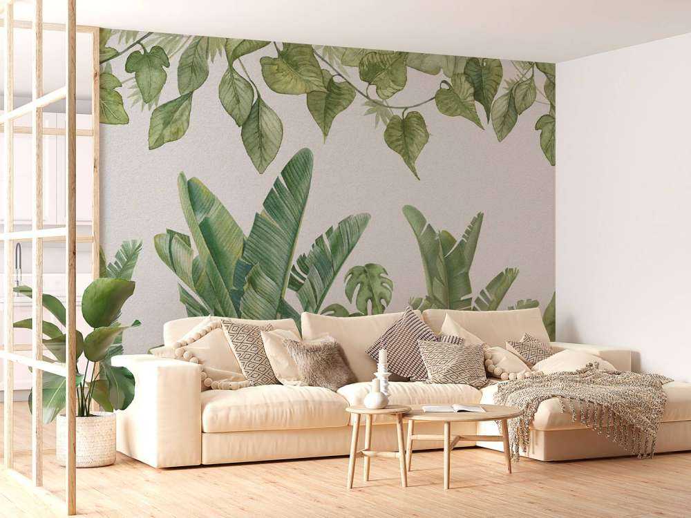 Tropiske jungelplanter