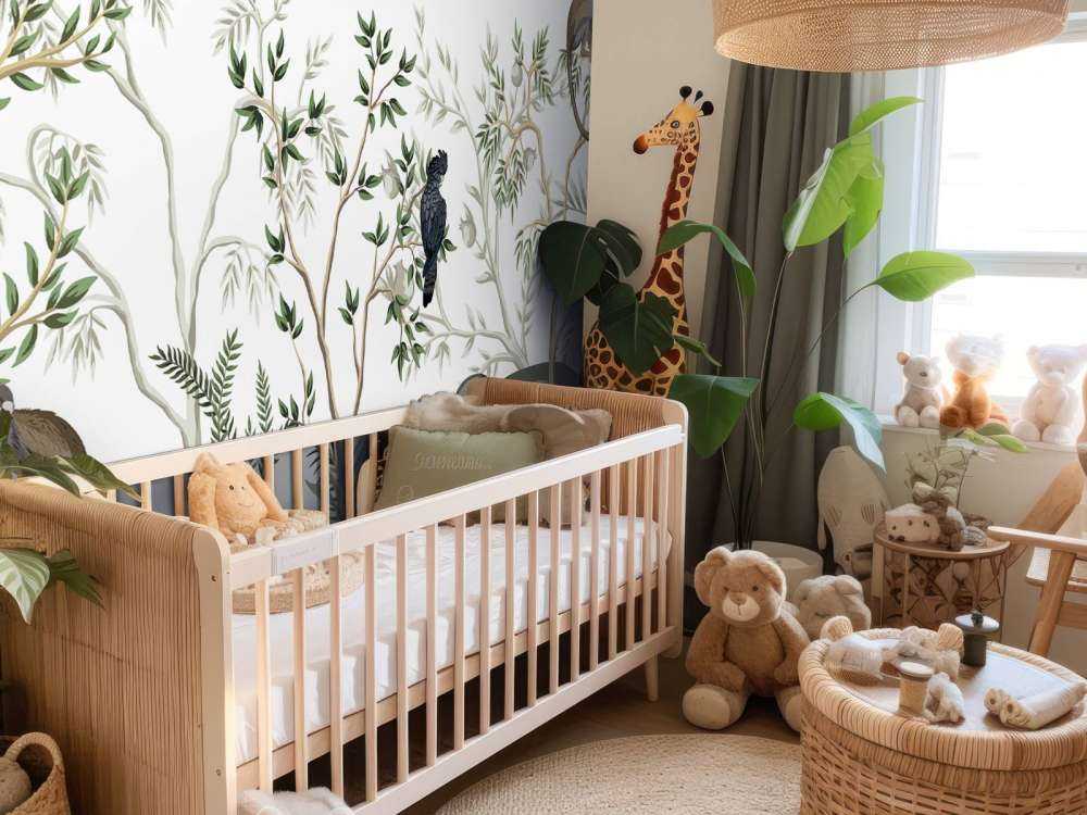 Tegnede dyrr i jungelen