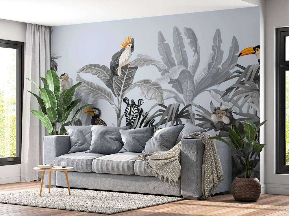 Jungelen full av dyrr