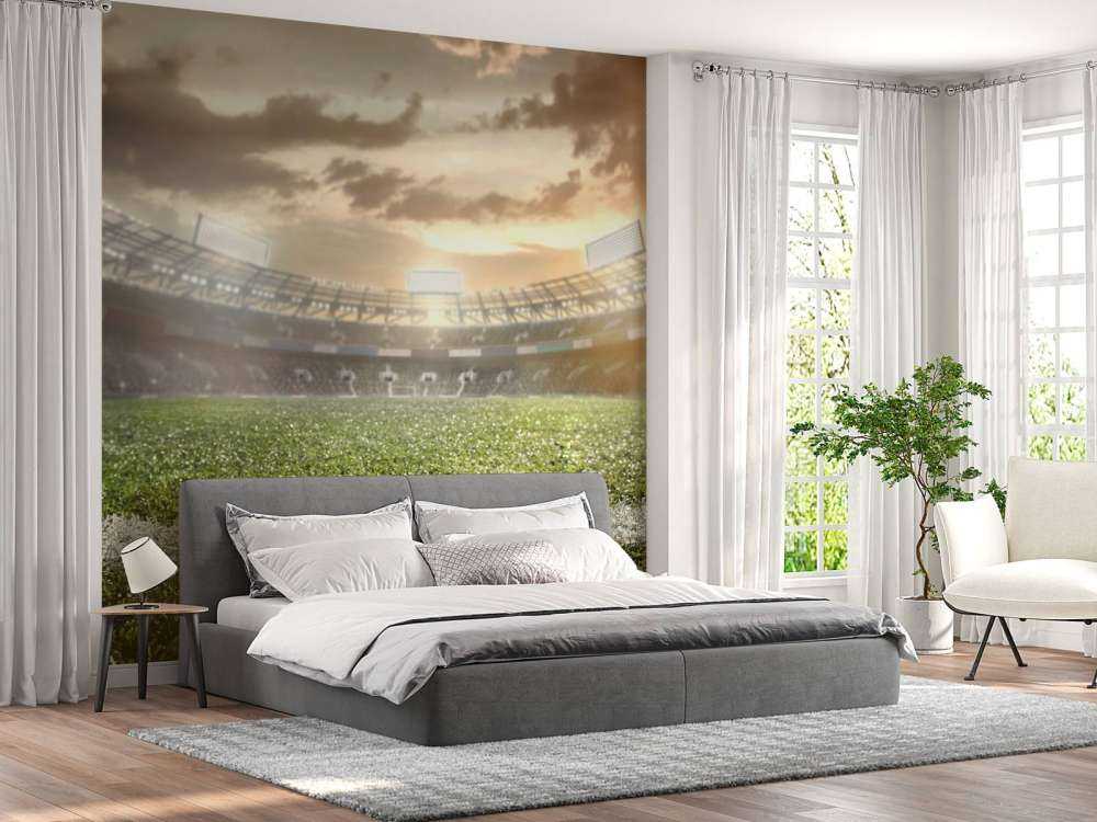 Stadion med kunstgress