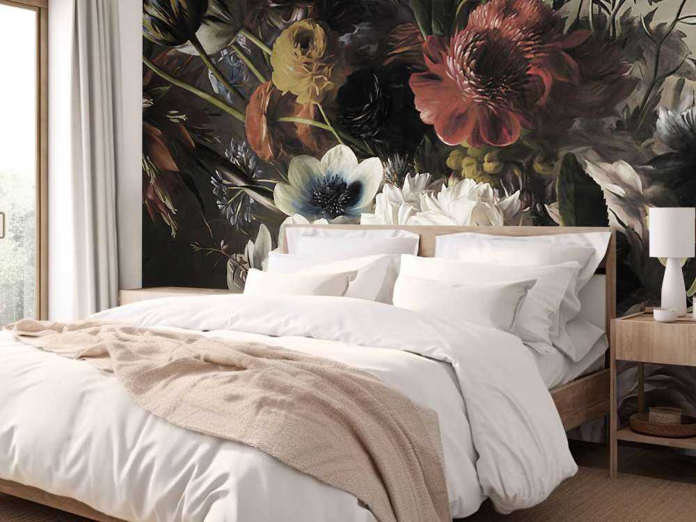 Stort bukett med anemoner