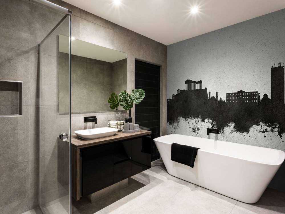 Akvarell silhuett, Athen