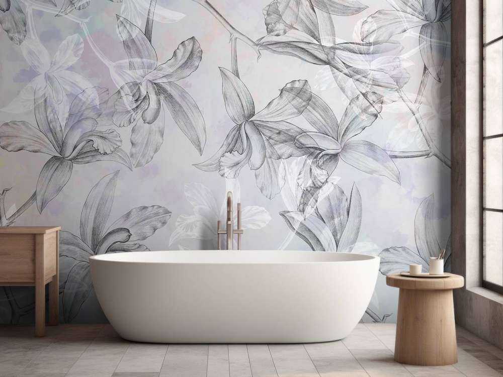 Orkidé Drømmelandskap 2-farget Lilla