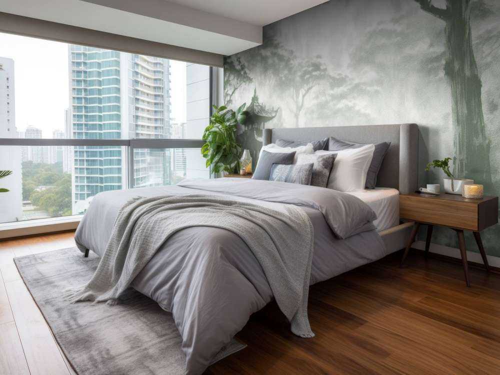 Tåkete Orientalsk Paviljong, grønn